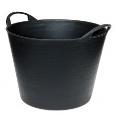 KUIPJE 40 LITER FLEXIBEL ZWART