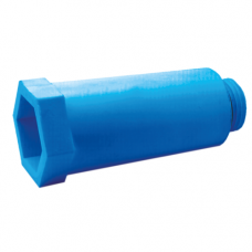 SPECIEPLUG KOMFORT FITTING 1/2" BLAUW
