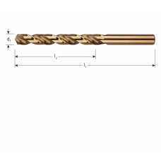 HSS-E SPIRAALBOOR DIN 338 TYPE N Ø 5.5 X 57/93 MM