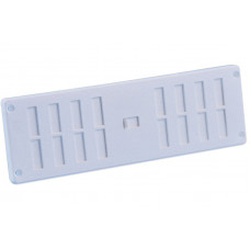 AFSLUITBAAR VENTILATIEROOSTER 250 X 80 MM WIT