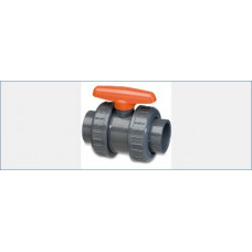 KOGELKRAAN PVC 20 MM MET 2 X WARTEL