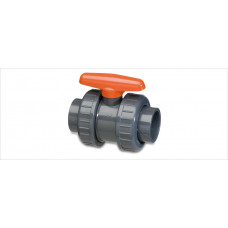 KOGELKRAAN PVC 25 MM MET 2 X WARTEL