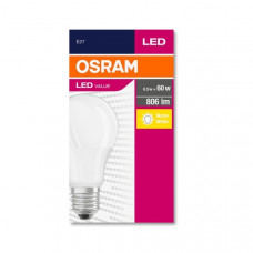 LED LAMP E27 PEER MAT 8,5W 2700K VALUE (OSRAM CLA60M)