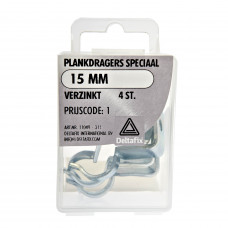 PLANKDRAGERS SPECIAAL VERZINKT 15 MM (4 ST)