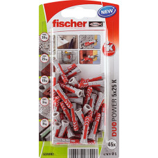 FISCHER ZB DUOPOWER 5 X 25 MM (8 ST)
