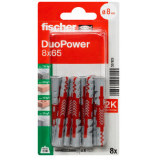 FISCHER ZB DUOPOWER 8 X 65 MM (8 ST) FISCHER ZB DUOPOWER 8 X 65 MM (8 ST)