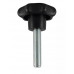 STERKNOP PP 30MM M6X40 ZWART