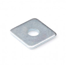 SLUITPLAAT VERZINKT M12
