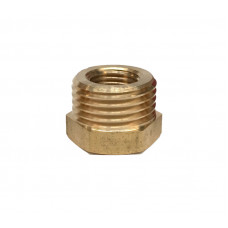 MESSING VERLOOPRING 1/2" BU X 1/4" BI