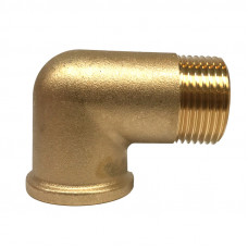 MESSING KNIE 1" BI X 1" BU