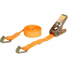 SPANBAND 25 MM MET RATEL 2000/4000 KG ORANJE 6 METER