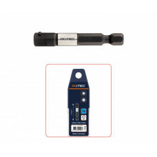 ADAPTER, E6.3 > 4-KNT. 1/4", MET STIFT, L=50 ADAPTER, E6.3 > 4-KNT. 1/4", MET STIFT, L=50