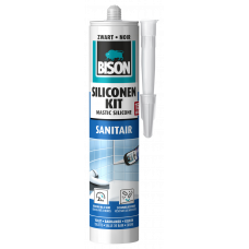 BISON SILICONENKIT SANITAIR ZWART 300 ML