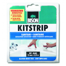 BISON KITSTRIP SANITAIR WIT 38 MM X 335 CM