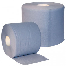 UIERPAPIER / POETSPAPIER 3-LAAGS VERLIJMD BLAUW 1000 (2 ROL PER PAK)