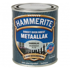 HAMMERITE METAALLAK ZILVERGRIJS 250 ML H115