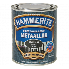 HAMMERITE METAALLAK ZWART 250 ML H160