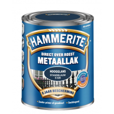 HAMMERITE METAALLAK HOOGGLANS STANDBLAUW 750 ML