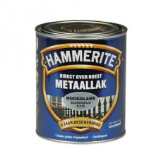 HAMMERITE METAALLAK HOOGGLANS ZILVERGRIJS 750 ML S015