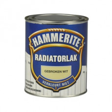 HAMMERITE RADIATORLAK GEBROKEN WIT 250 ML