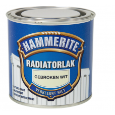 HAMMERITE RADIATORLAK GEBROKEN WIT 250 ML