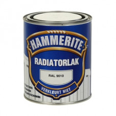 HAMMERITE RADIATORLAK RAL 9010 250 ML