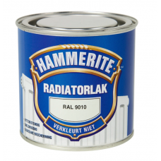 HAMMERITE RADIATORLAK RAL 9010 250 ML