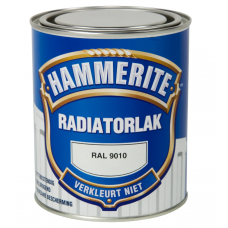 HAMMERITE RADIATORLAK RAL 9010 750 ML