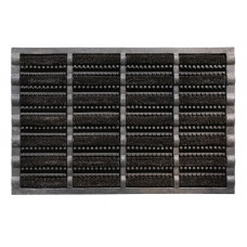 DROOGLOOP/DEURMAT ZWART 40 X 60 CM DROOGLOOP/DEURMAT ZWART 40 X 60 CM