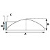 DEURSTOPPER ZIJBUFFER RVS ZWART 85 X 26 MM