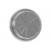 VENTILATIEROOSTER ROND VERSTELBAAR Ø 100 - 150 MM CHROOM