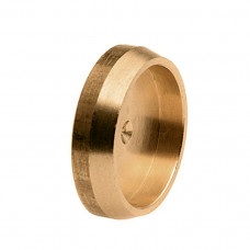 KNEL AFSLUITPLAATJE MESSING 12 MM (5 ST) (BLISTER) KNEL AFSLUITPLAATJE MESSING 12 MM (5 ST) (BLISTER)