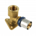 BONFIX ALU-PERS MUURPLAAT 1/2" X 20 HOOGTE = 47 MM (BLISTER)