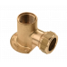 BONFIX KNEL MESSING MUURPLAAT HOOG 1/2" BI X 12 MM (BLISTER)
