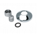 BONFIX S-KOPPELING 1/2"X 3/8" + ROZET + RING 2STUKS