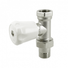 BONFIX RADIATORKRAAN 1/2" RECHT MET KOPPELING 1ST