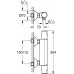 DOUCHEMENGKRAAN THERMOSTATISCH GROHE PRECISION START ZWART