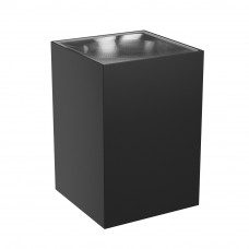 TORRE UP WANDLAMP 9W IP54 VIERKANT ZWART