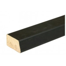 VUREN ACHTERHOUT VERDUURZAAMD ZWART 21 X 43/47 MM,15° SCHUIN 4200 MM