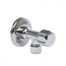 BONFIX HOEKSTOPKRAAN 1/2" X 10 MM MET ROZET 1ST BONFIX HOEKSTOPKRAAN 1/2" X 10 MM MET ROZET 1ST