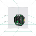 KRUISLIJNLASER ADA LASERTANK 4-360 GREEN 4D