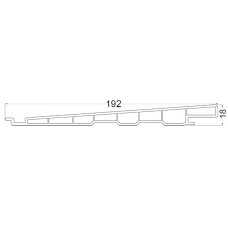 NOVALIT POTDEKSEL 166 MM LENGTE 6 M1 (DIVERSEN KLEUREN)
