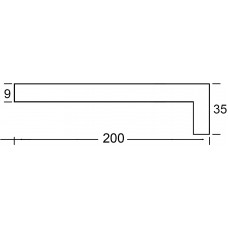 STEMEXX DAKRANDPANEEL HS200 GLAD 6 M1 (WIT)