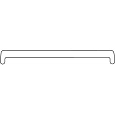 STEMID EINDKAP STANDAARD 420 MM 6 M ( CREME & WIT )