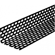 STEMID VENTILATIEPROFIEL 30 X 60 MM ALU (ZWART)