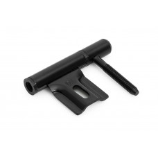 PAUMELLE 14 MM ZWART STALEN MONTAGEKOZIJN
