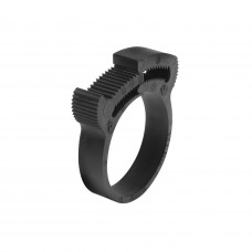 SLANGKLEM KUNSTSTOF ZWART 20 MM (2ST)