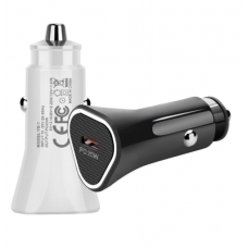 AUTOLADER ENKEL TYPE C 20W ZWART