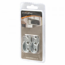 STOREMAX DRAGERS GARDEROBESTANG ALU (2 ST)
