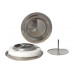 VENTILATIEROOSTER Ø 100 MM RVS